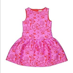 J. Crew Crewcuts Sleeveless Party Dress Red Pink 8